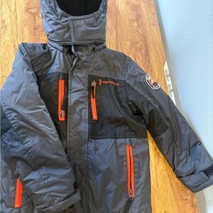 Free Country Gray and Black Jacket size 7
